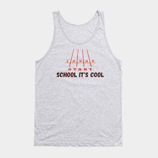 School it's cool Tank Top